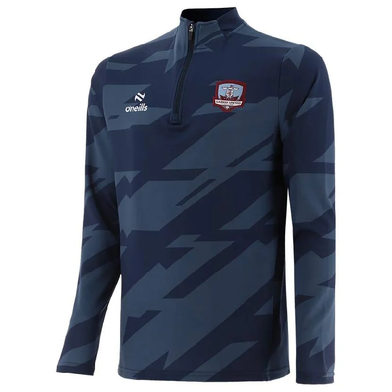 Football Jersey Gym Wear-O'Neills Galway United FC 2024 Subs X Brushed Half Zip Top