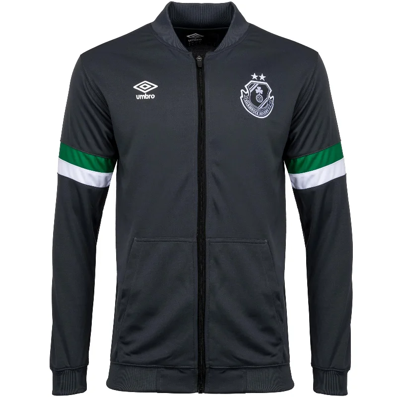 Football Jersey Fashionable-Umbro Shamrock Rovers 2024 Kids Workout Jacket