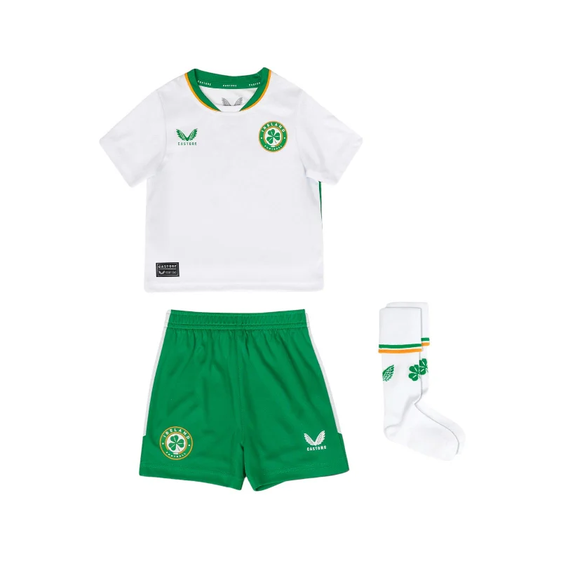 Football Jersey Lightweight And Durable-Castore FAI 2024 Infant Away Kit