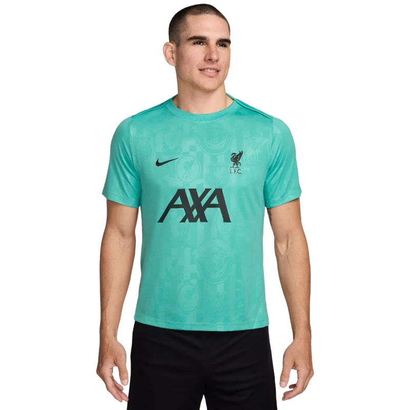 Football Jersey Great For Travel-Nike Liverpool FC Academy Pro Pre-Match Away Mens Jersey