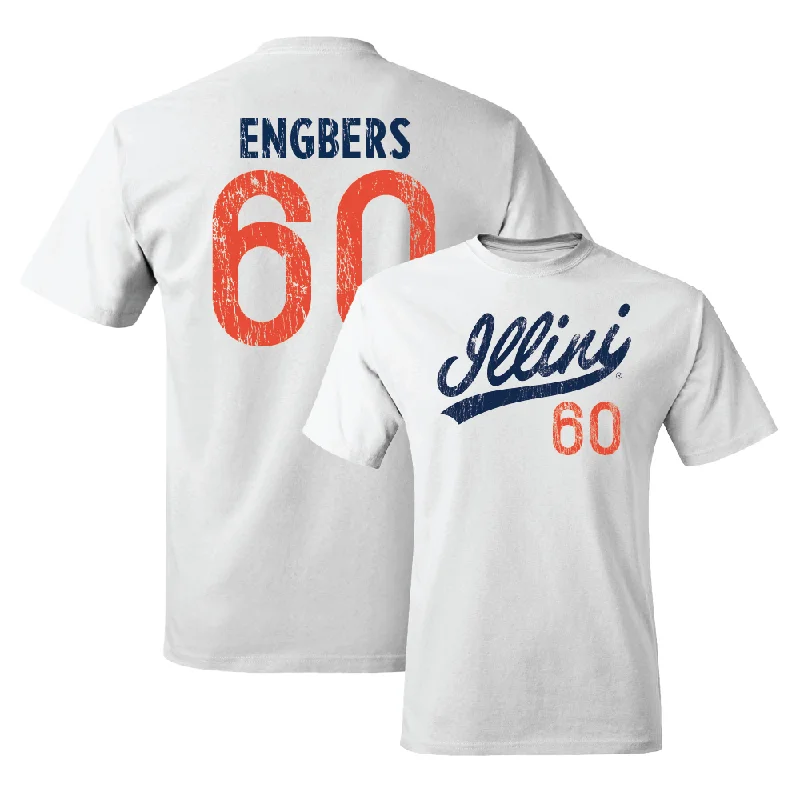 Football Jersey Durable-White Script Comfort Colors Tee   - Joep Engbers