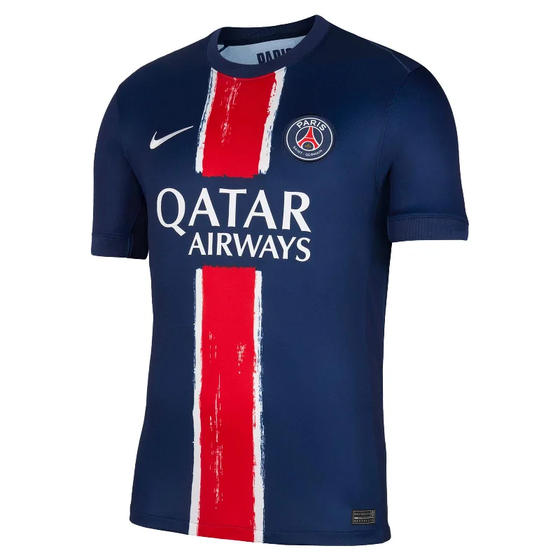 Football Jersey For Father’s Day-Nike Paris Saint-Germain 2024/25 Stadium Home Dri-FIT Soccer Replica Jersey