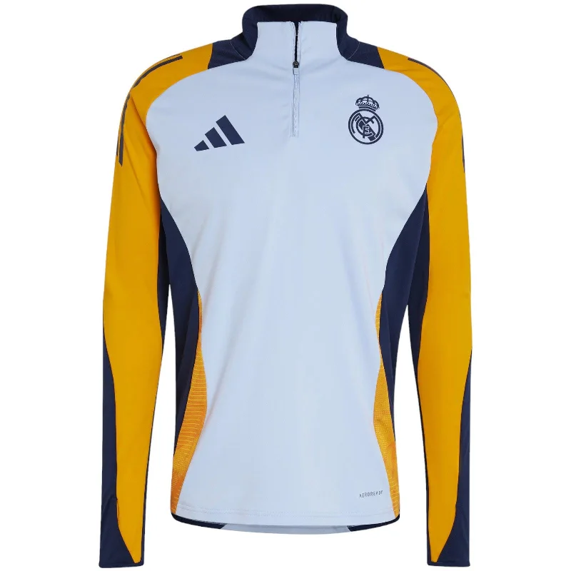 Football Jersey With Side Pockets-adidas Real Madrid 24 Train Top Blue