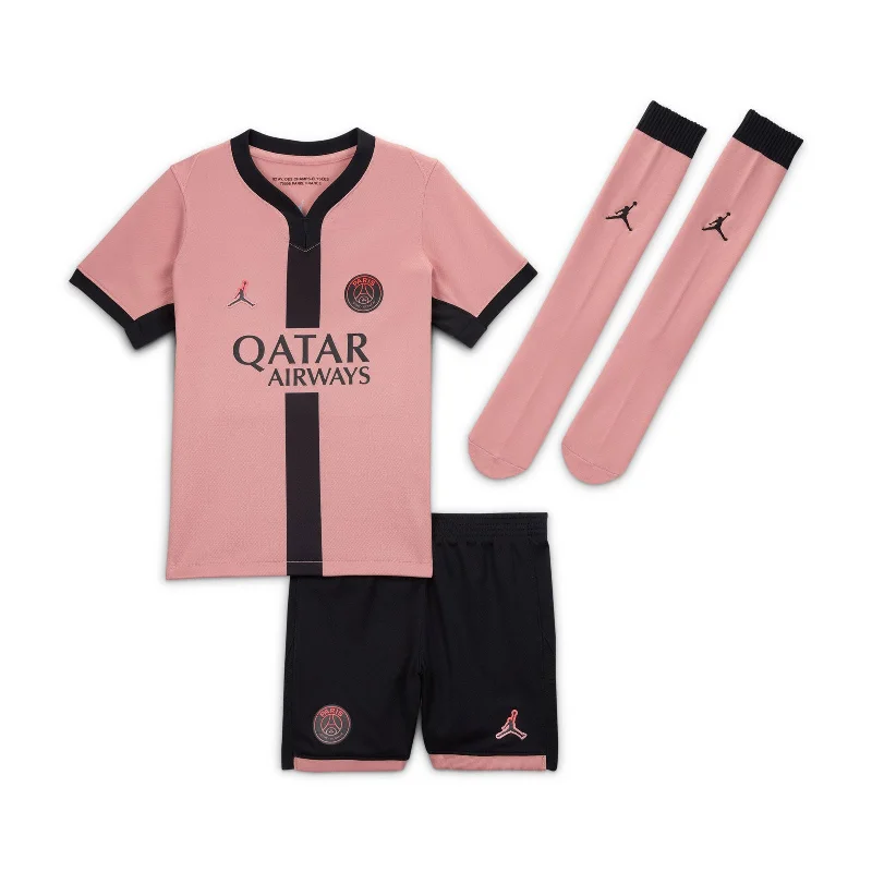 Football Jersey Made For Movement-Nike Paris Saint-Germain 2024/25 Third Kids Soccer Kit