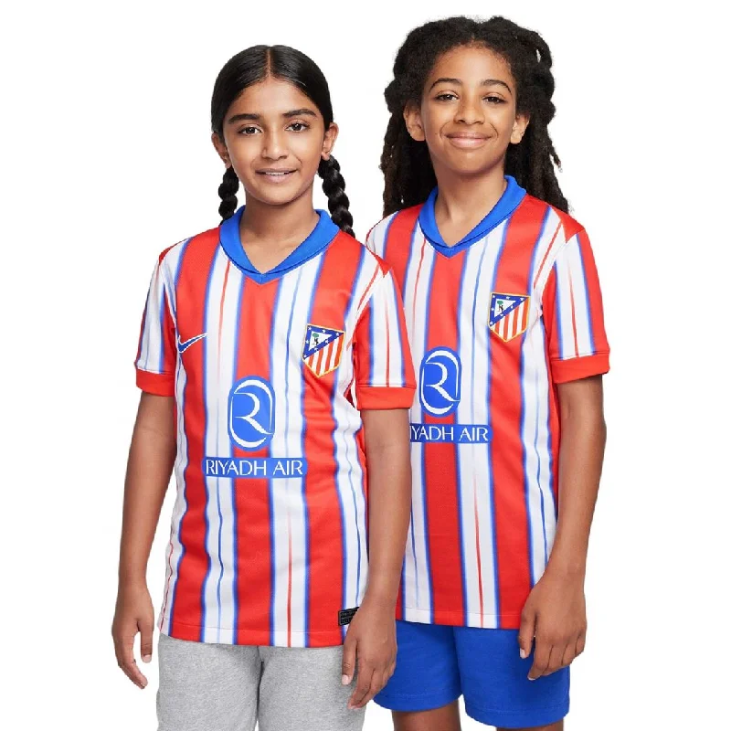 Football Jersey Free Shipping-Nike Atlético Madrid 2024/25 Stadium Kids Home Jersey