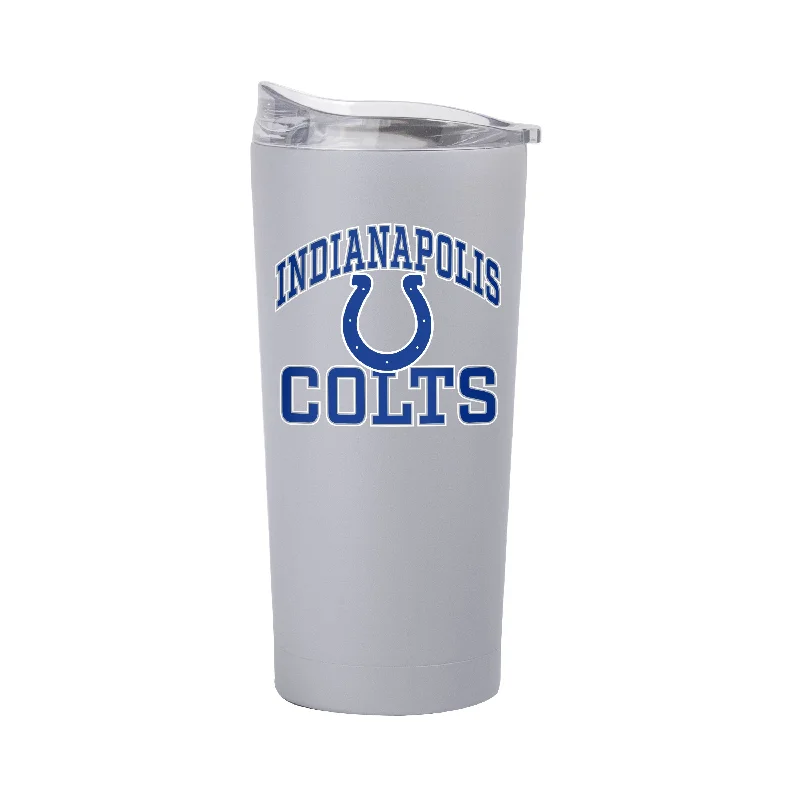 Team Mug For Valentine’s Day-Indianapolis Colts 20oz Athletic Powder Coat Tumbler