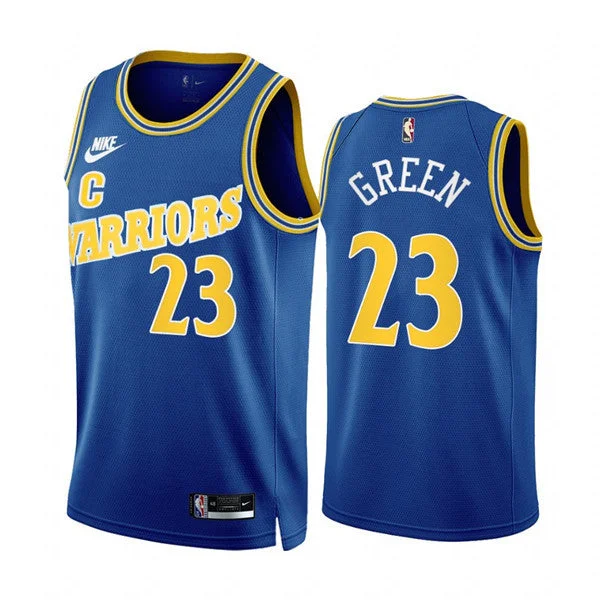 Basketball Jersey Limited Edition-Men's Golden State Warriors #23 Draymond Green 2022/23 Royal Classic Edition Stitched Basketball Basketball Jersey