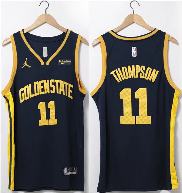 Basketball Jersey Tournament-Men's Golden State Warriors #11 Klay Thompson Black Stitched Basketball Jersey