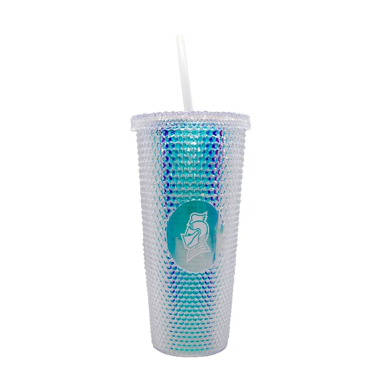 Team Mug Large Size-Bellarmine 24oz Iridescent Studded Tumbler