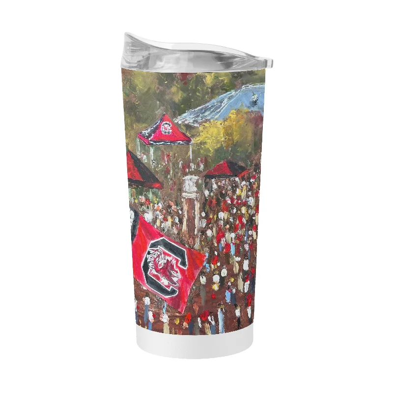 Team Mug For Picnic-South Carolina 20oz Collector Powder Coat Tumbler