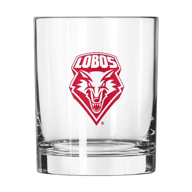 Team Mug Decorative Item-New Mexico 14oz Gameday Rocks Glass