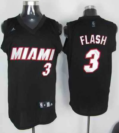 Basketball Jersey Green And White-Heat 3 Flash Black Basketball Jerseys