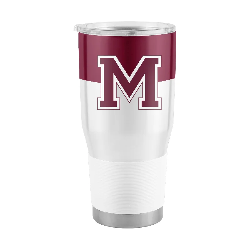 Team Mug For Picnic-Morehouse 30oz Colorblock Stainless Steel Tumbler