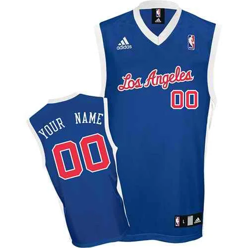 Basketball Jersey UV Protection-Los Angeles Clippers Custom blue Alternate Basketball Jersey