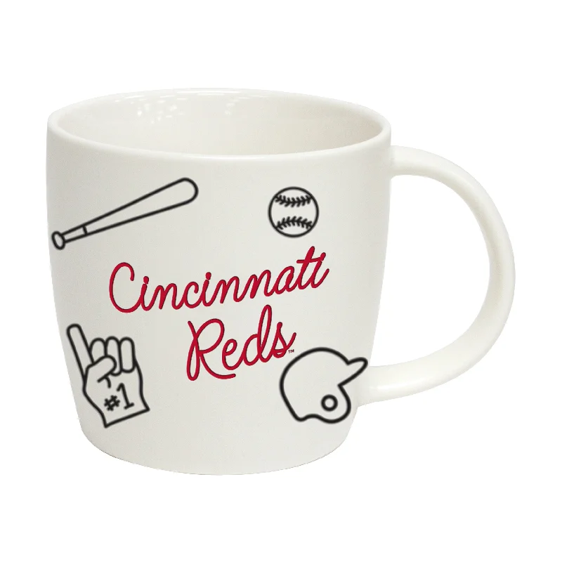 Team Mug For Graduation-Cincinnati Reds 18oz Playmaker Mug