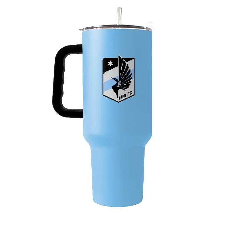 Team Mug For Anniversaries-Minnesota United 40oz Flipside Powder Coat Tumbler