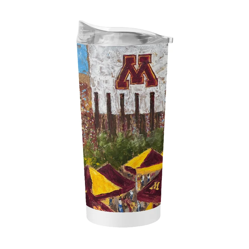 Team Mug Limited Stock-Minnesota 20oz Collector Powder Coat Tumbler