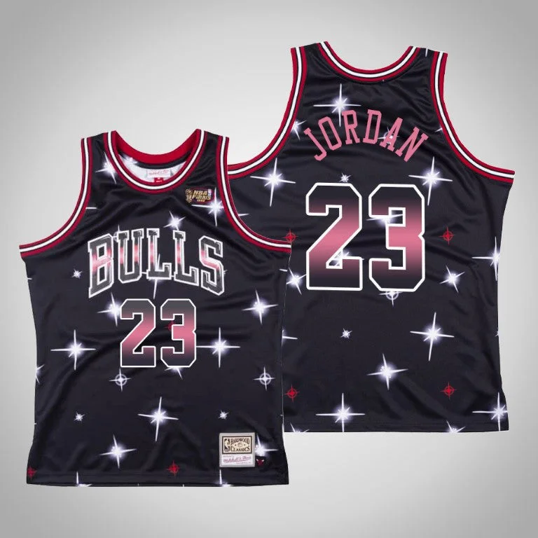 Basketball Jersey Exclusive Design-Men's Chicago Bulls #23 Michael Jordan Black Swingman ClassicStitched Basketball Jersey