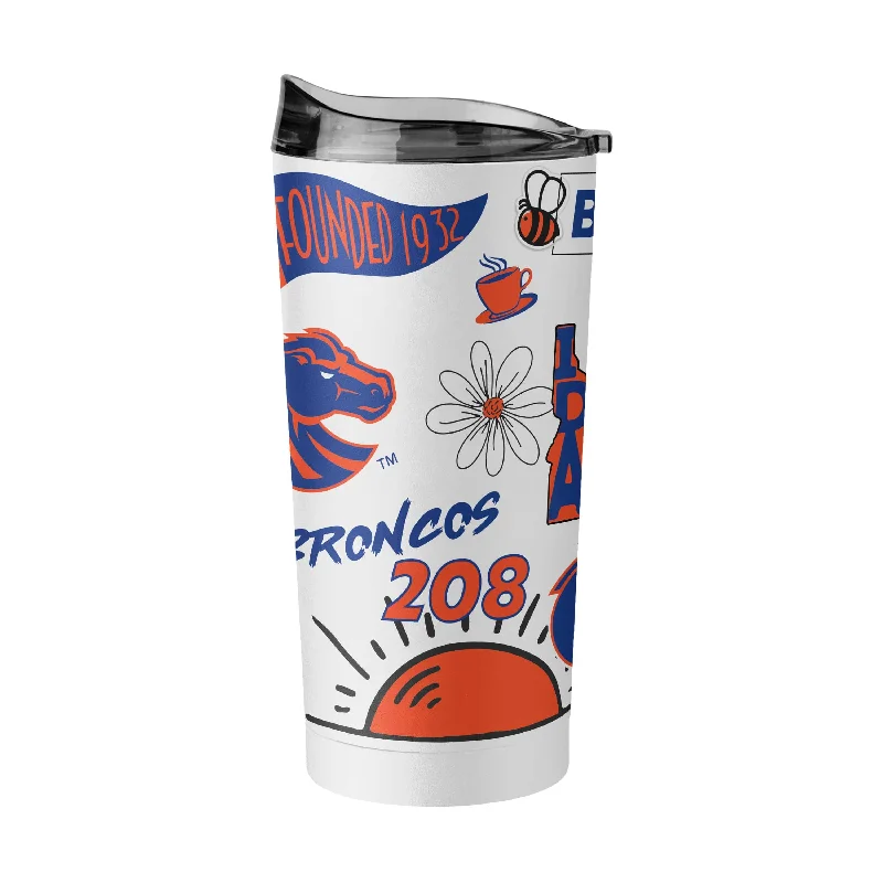 Team Mug For Basketball Team-Boise State 20oz Native Powder Coat Tumbler