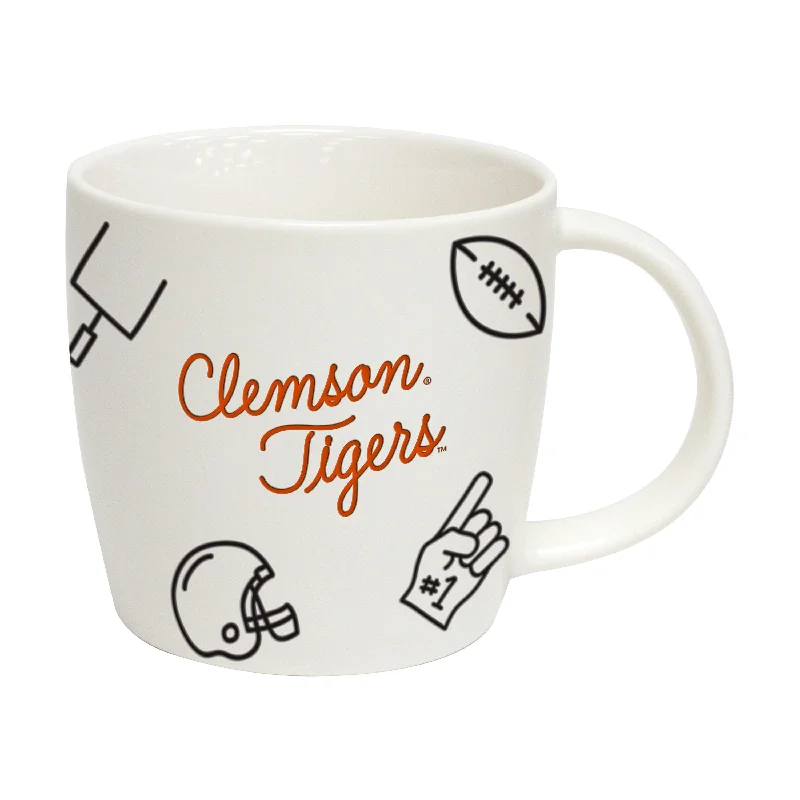 Team Mug For Retirement-Clemson 18oz Playmaker Mug