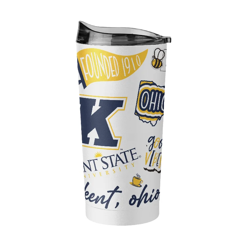 Team Mug For Work-Kent State 20oz Native Powder Coat Tumbler