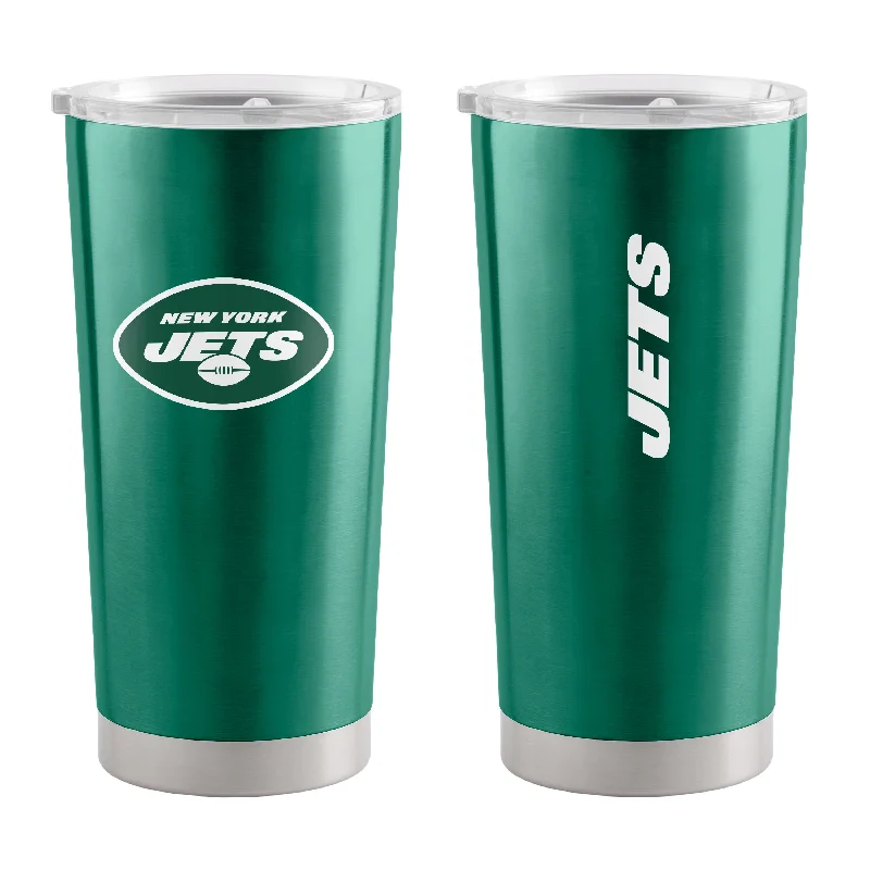 Team Mug For Business Meetings-New York Jets 20oz Gameday Stainless Steel Tumbler