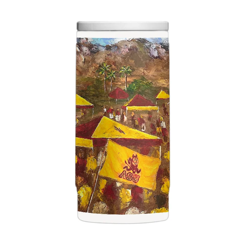 Team Mug Crafted For Perfection-Arizona State 12oz Collector Powder Coat Slim Can Coolie