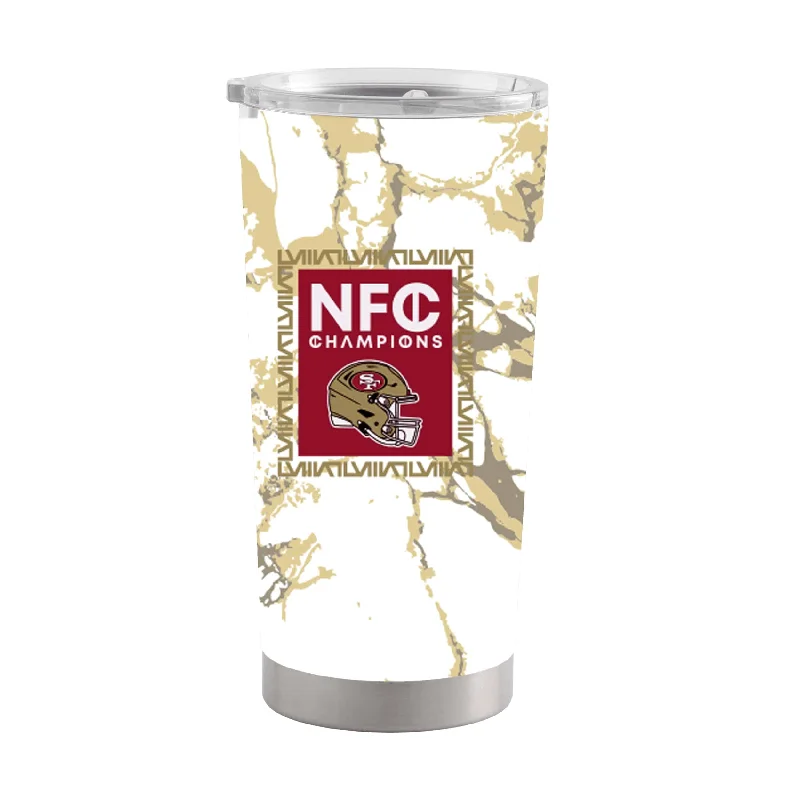 Team Mug For Work-San Francisco 49ers 20oz NFC Conference Champs Stainless Tumbler