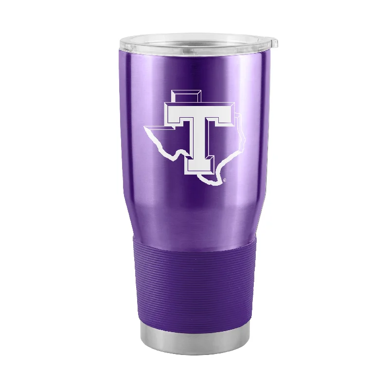 Team Mug For Restaurants-Tarleton State 30oz Gameday Stainless Steel Tumbler