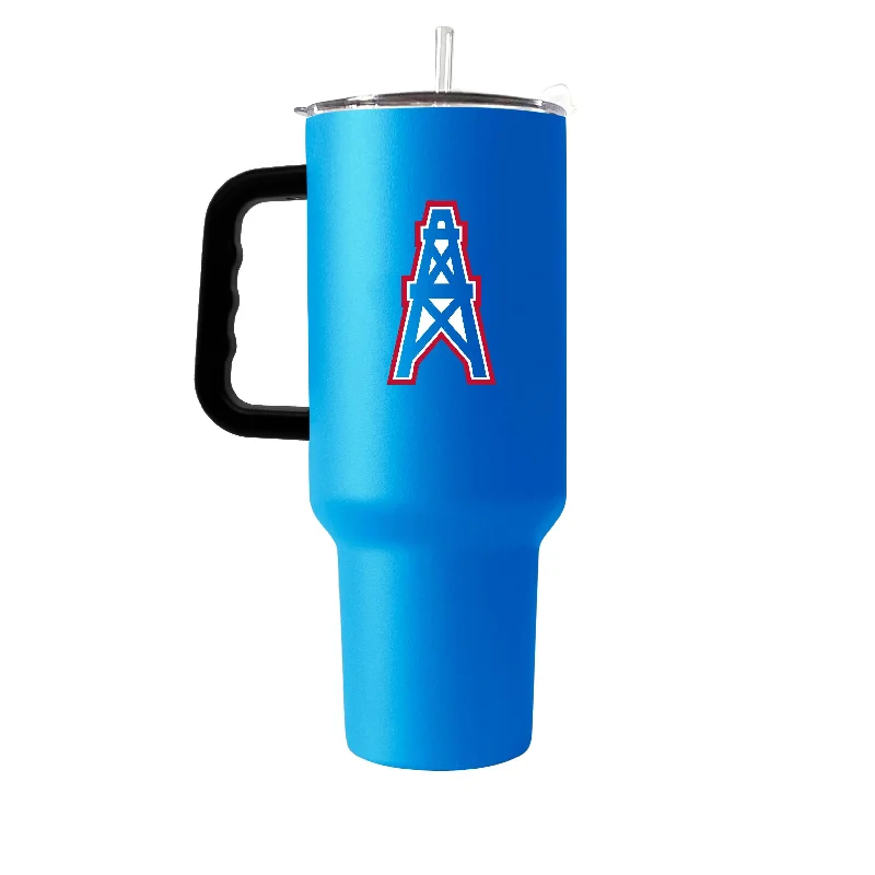 Team Mug Vintage Look-Houston Oilers 40oz Flipside Powder Coat Tumbler