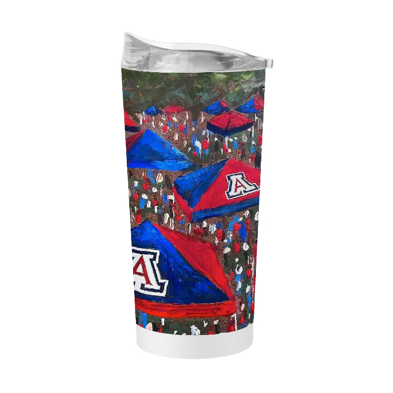 Team Mug With Elegant Look-Arizona 20oz Collector Powder Coat Tumbler