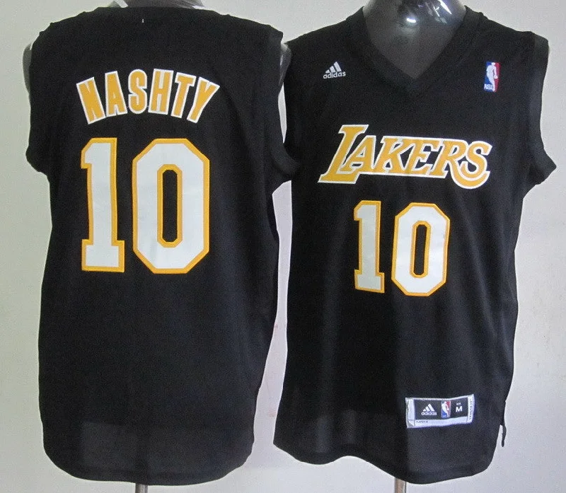 Basketball Jersey Camouflage-Lakers 10 Nashty Black Basketball Jerseys