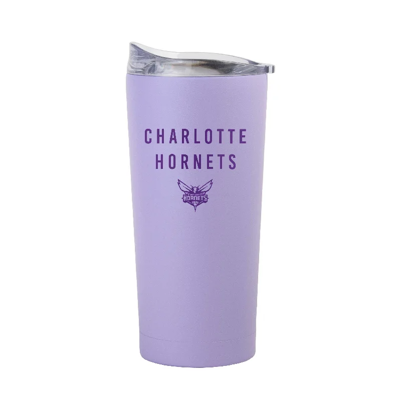 Team Mug For Lawyers-Charlotte Hornets 20oz Tonal Lavender Powder Coat Tumbler