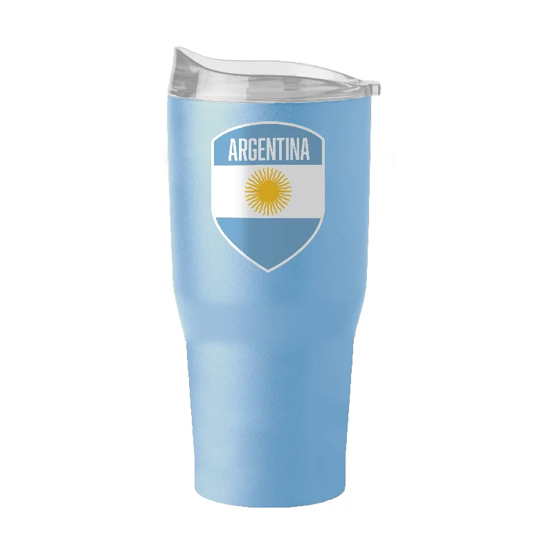 Team Mug Best Sellers-Argentina 30oz Gameday Powder Coat Tumbler