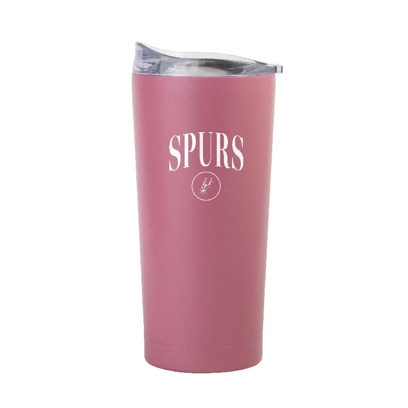 Team Mug With Inspirational Messages-San Antonio Spurs 20oz Cinch Berry Powder Coat Tumbler