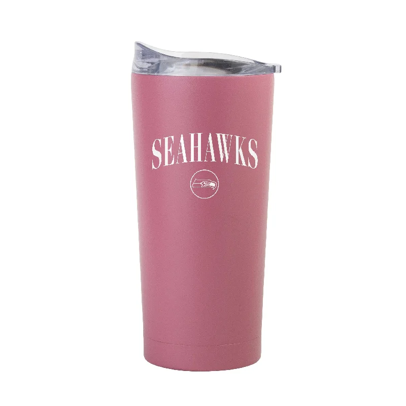 Team Mug With 3D Print-Seattle Seahawks 20oz Cinch Berry Powder Coat Tumbler