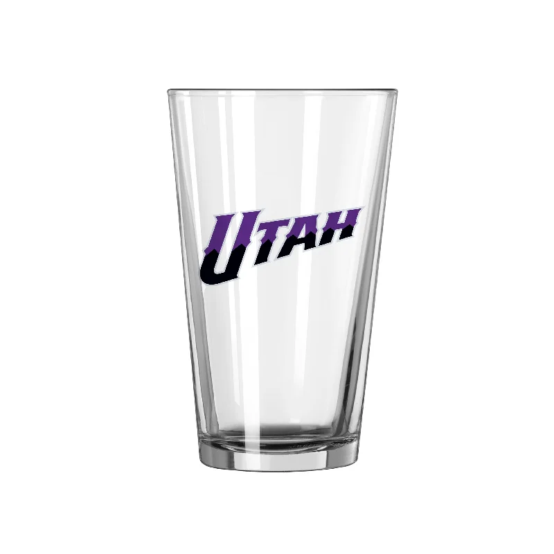 Team Mug For Birthdays-Utah Jazz City Edition 16oz Pint Glass