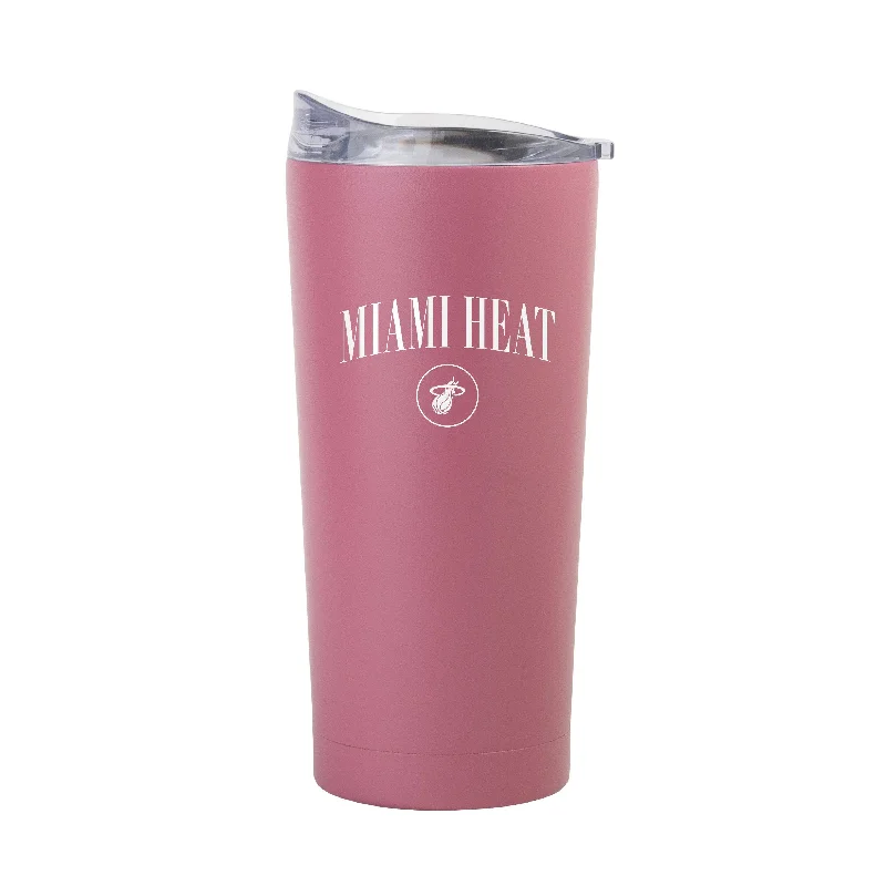 Team Mug Custom Quote-Miami Heat 20oz Cinch Berry Powder Coat Tumbler