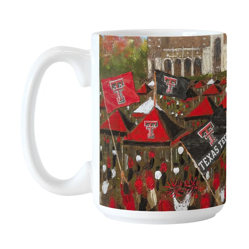 Team Mug Ceramic-Texas Tech 15oz Collector Sublimated Mug