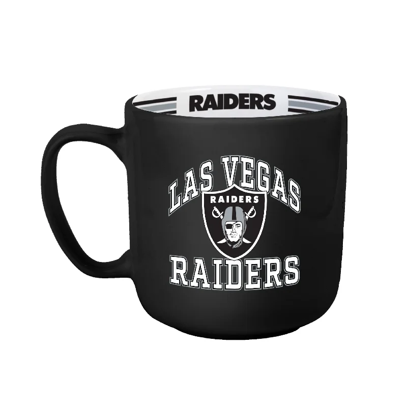 Team Mug For Coffee Lovers-Las Vegas Raiders 15oz Stripe Mug