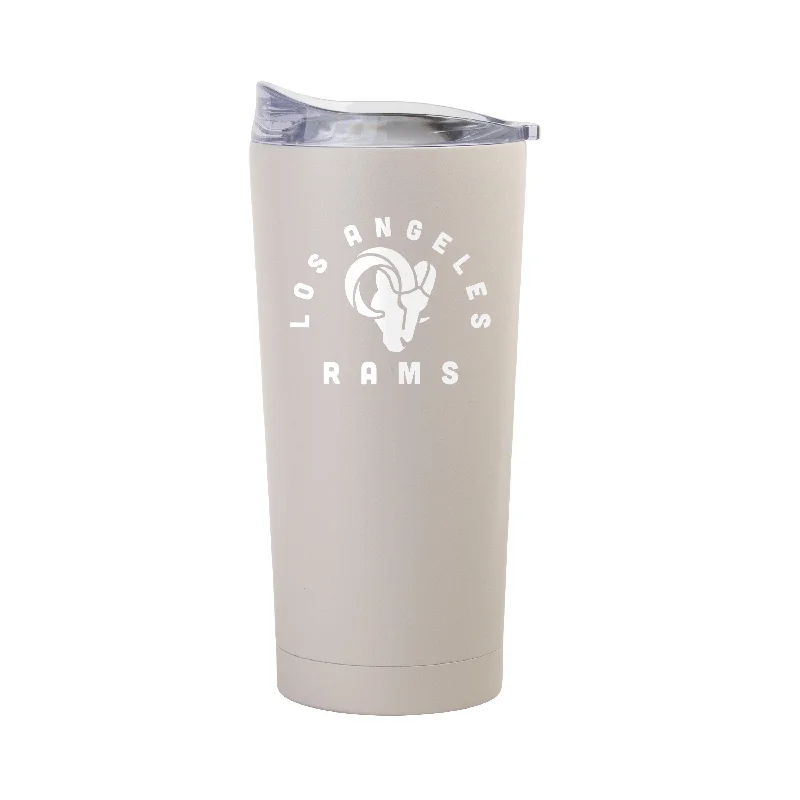 Team Mug For Father’s Day-Los Angeles Rams 20oz Archway Sand Powder Coat Tumbler