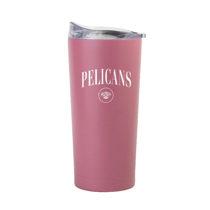 Team Mug Sublimation Print-New Orleans Pelicans 20oz Cinch Berry Powder Coat Tumbler