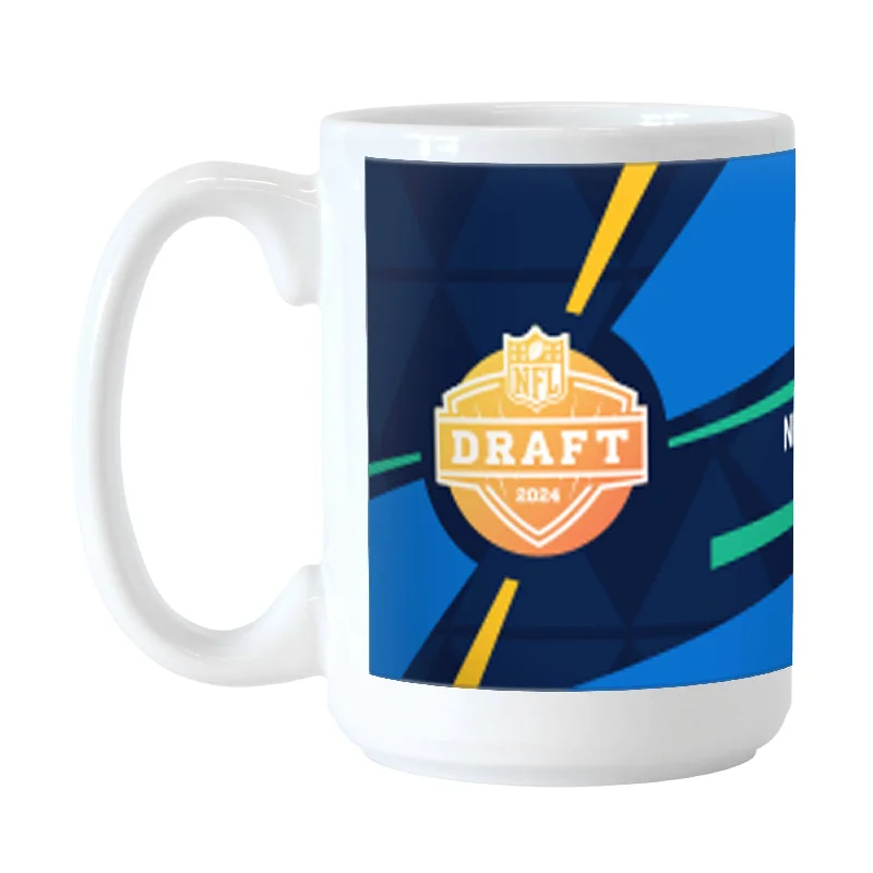 Team Mug Fast Delivery-2024 NFL Draft 15oz Sublimated Mug