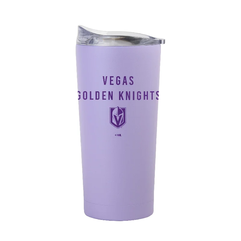 Team Mug Modern Style-Vegas Golden Knights 20oz Tonal Lavender Powder Coat Tumbler