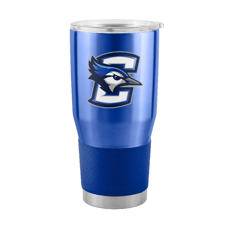 Team Mug With Double Handle-Creighton Alt Sleeve 30oz Gameday Stainless Tumbler