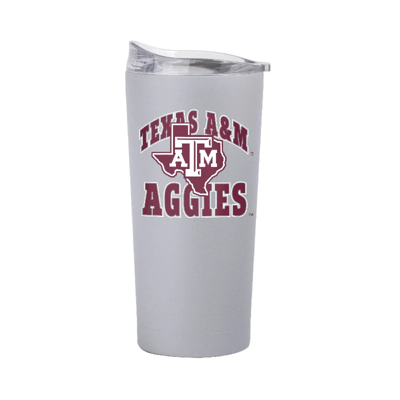 Team Mug With LED Light-Texas A&M 20oz Athletic Powder Coat Tumbler