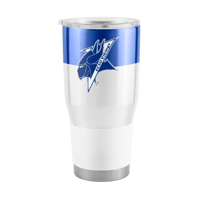 Team Mug For Relaxation-Elizabeth City State 30oz Colorblock Stainless Steel Tumbler