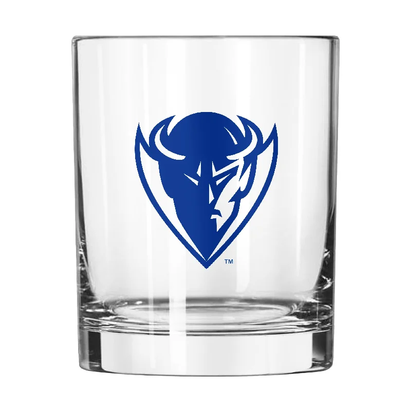 Team Mug With Creative Artwork-DePaul 14oz Gameday Rocks Glass