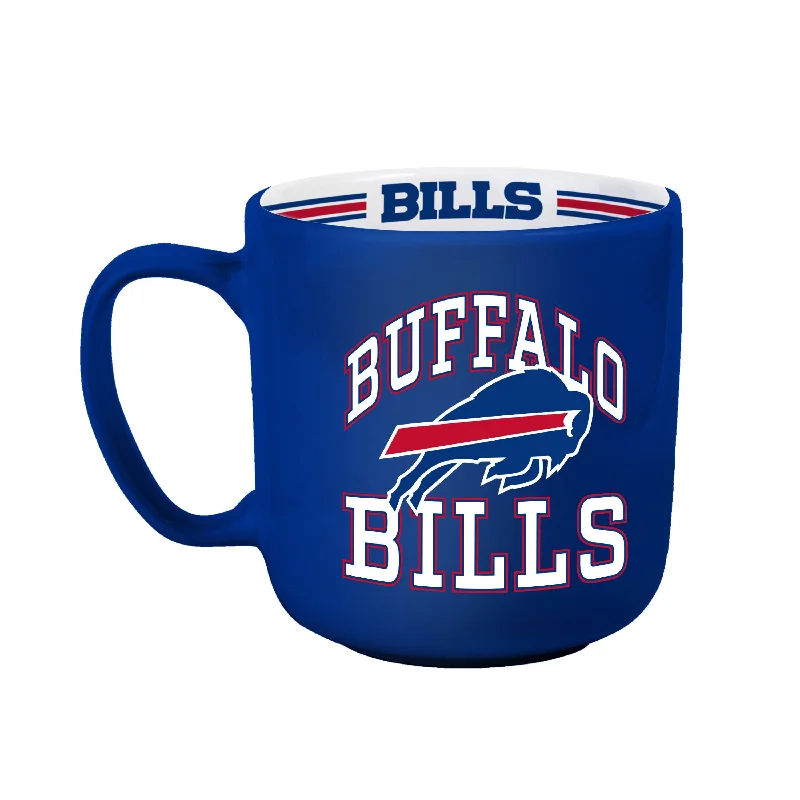 Team Mug For Hot Chocolate-Buffalo Bills 15oz Stripe Mug