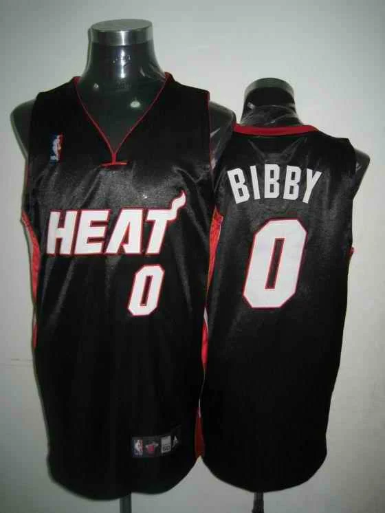 Basketball Jersey Comfortable All-Day Wear-Heats 0 Bibby Black Basketball Jerseys